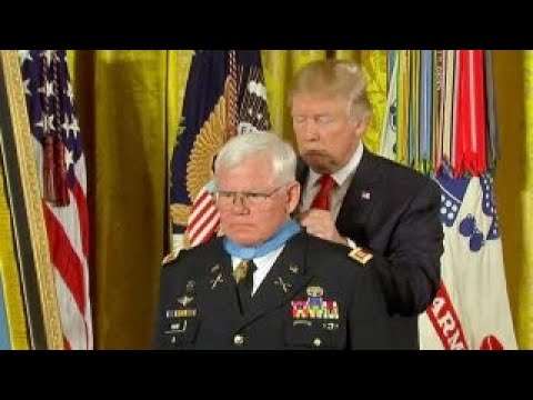 Trump awards Medal of Honor to US Army Capt. Gary M. Rose