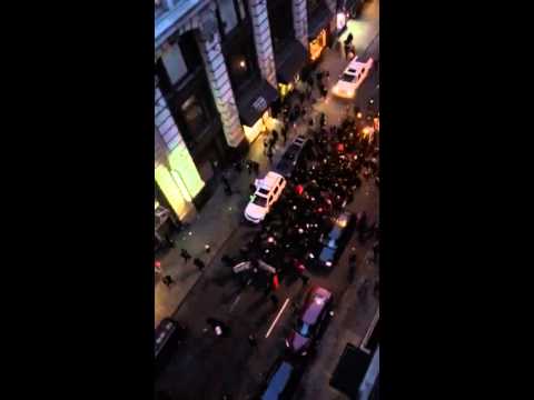 NYC protesters chant for dead cops
