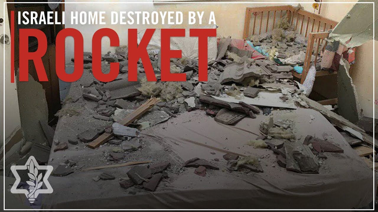 Home in Central Israel Hit by Hamas Rocket
