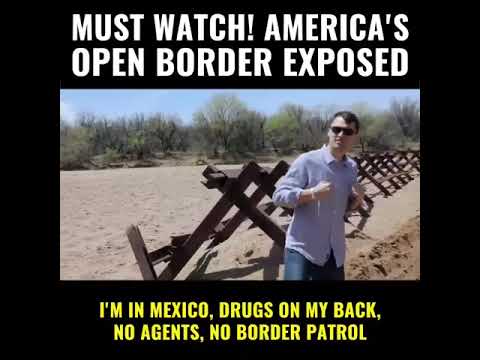 EVERY AMERICAN SHOULD SEE THIS! Our borders are WIDE OPEN! Murderers, rapists