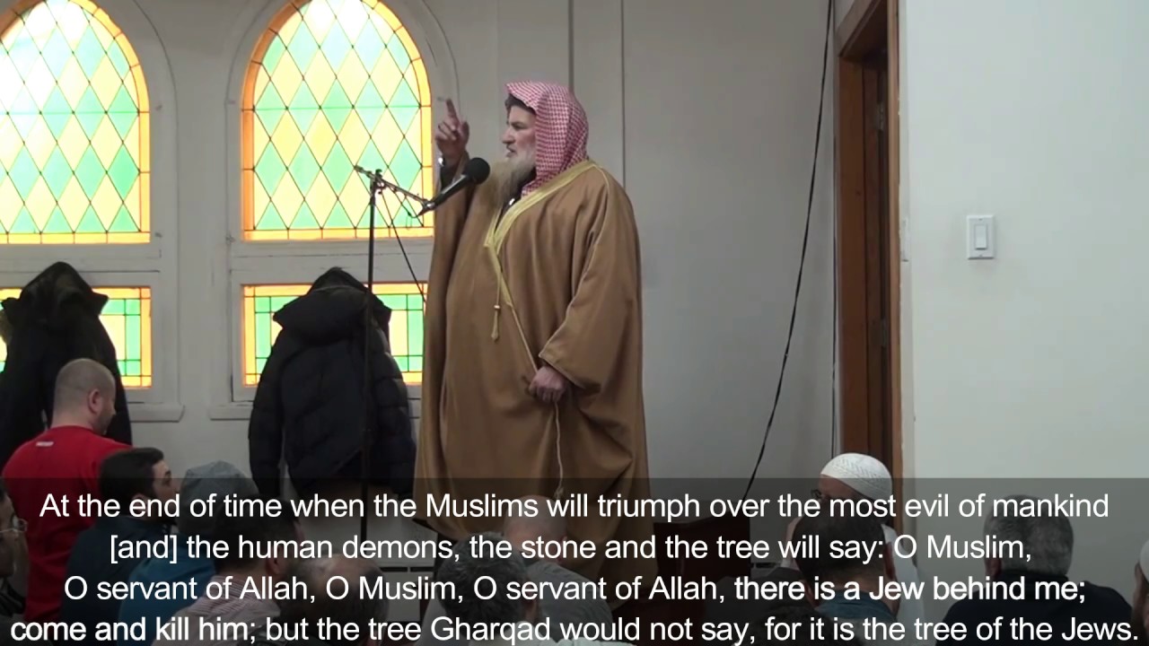 Montreal Imam: Jews are the most evil of mankind, human demons, quotes kill Jews passage from hadith