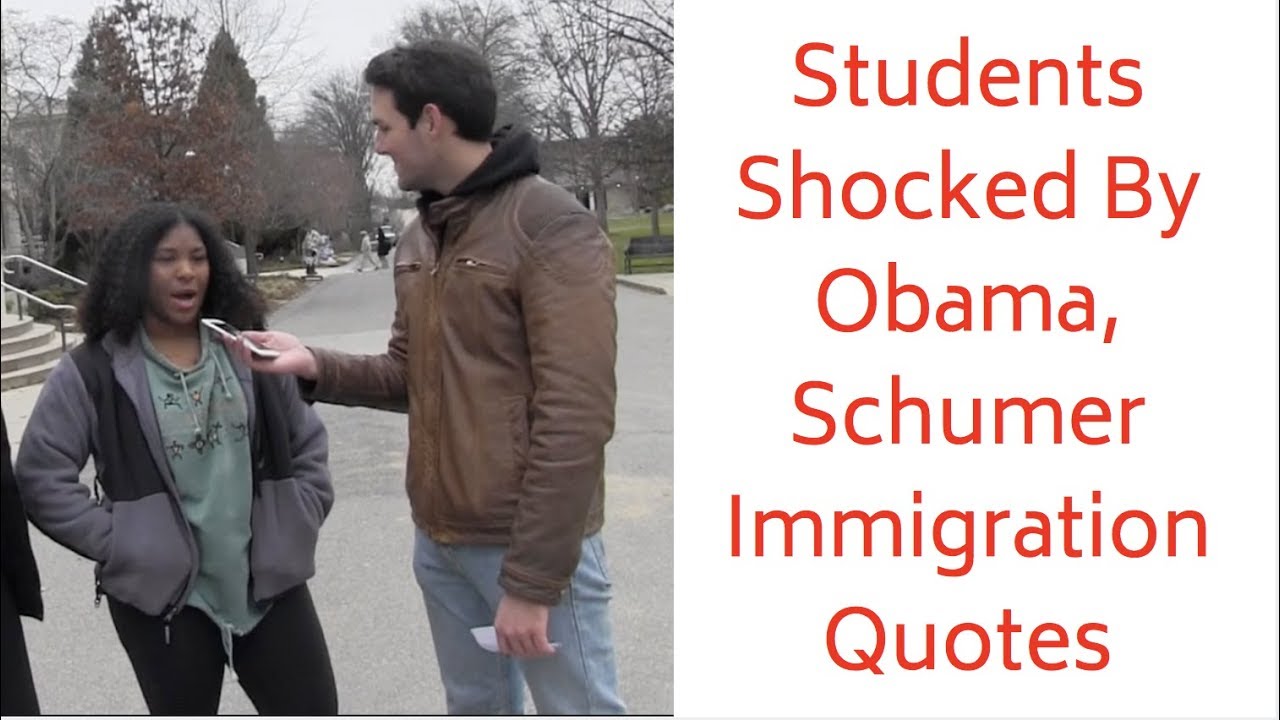 Students Hate Trump's Immigration Quotes… Don’t Realize They’re From Democrats