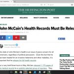 RGreenwald on JMcCain must release health records 15Oct08 revised 25May11