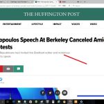 01Feb17 Milo speech story page – blames Milo
