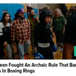 02May17 Hijabs in boxing ring