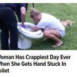 19Apr17 HP weeps for woman hand stuck hand in toilet