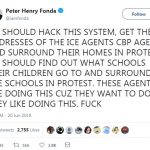 PFonda Tweet – stalk CBP officers and families