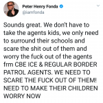 PFonda Tweet – stalk CBP officers and families 2