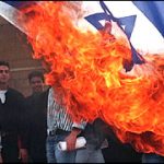 BURNISRAELFLAG